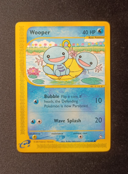 Pokemon Wooper 117/147 Aquapolis - Common ENG WOTC 2002 - Image 1