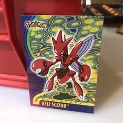Pokemon Scizor #212 Topps Johto League Champions - Image 3