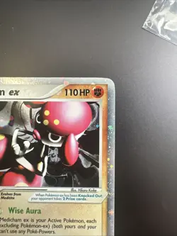 2005 POKEMON EX EMERALD #95 MEDICHAM EX-HOLO NM - Image 3