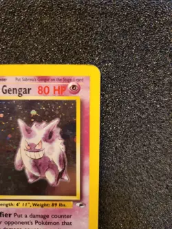 Pokemon TCG Sabrina's Gengar Gym Heroes 14/132 Unlimited Holo Rare HEAVY PLAY - Image 3