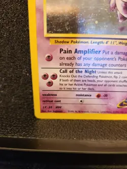Pokemon TCG Sabrina's Gengar Gym Heroes 14/132 Unlimited Holo Rare HEAVY PLAY - Image 5