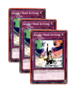 Yugioh! Assault Mode Activate SDCK-EN039 (Common) 1st Ed 3x - Image 1