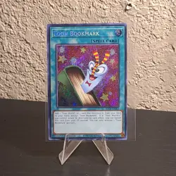2020 Yu-Gi-Oh! - Toon Bookmark 1st Edion BLCR-EN067 Secret Rare - Image 1