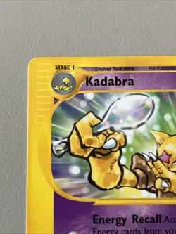 Kadabra 84/165 Expedition Uncommon Pokemon Card - NM - Image 2