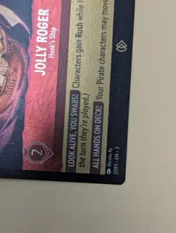 Disney Lorcana TCG | Jolly Roger - Hook's Ship | League Promo Card | 27/P1 Foil - Image 3