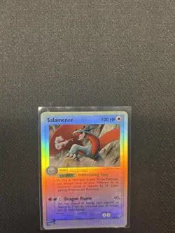 Pokemon TCG 2003 Salamence Card 19/97 Reverse Holo Rare EX Dragon NM/LP - Image 2
