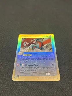 Pokemon TCG 2003 Salamence Card 19/97 Reverse Holo Rare EX Dragon NM/LP - Image 3