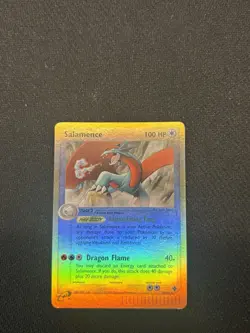 Pokemon TCG 2003 Salamence Card 19/97 Reverse Holo Rare EX Dragon NM/LP - Image 4