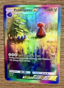 Probopass EX Full Art 2 Star Holo Custom Handmade Fan Art Card - Image 1
