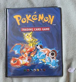 Pokemon Trading Card Folder/Binder 4 Pocket 1999 Vintage WOTC - Image 1