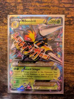 Pokemon Mega Beedrill EX #XY158 Promo Card - Image 1