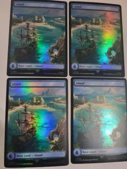 MTG ASSASSIN'S CREED ISLAND 4X FOIL 103 EX-MINT FREE SHIP!!! - Image 1