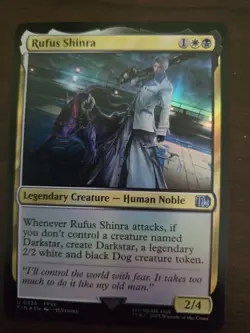 Rufus Shinra Final Fantasy Foil - Image 1