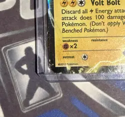 Pokemon Raikou EX 38/108 Dark Explorers Ultra Rare Holo 2012 170 HP - Image 5
