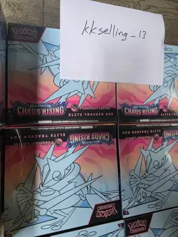 Chaos Rising Pokemon Center Elite Trainer Box ETB Brand New Sealed Pokemon TCG - Image 2