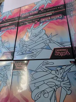 Chaos Rising Pokemon Center Elite Trainer Box ETB Brand New Sealed Pokemon TCG - Image 3