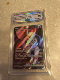 Team Rocket's Mewtwo ex #213 (Pokemon Destined Rivals) AGS Legendary 10! 🔥🔥🔥 - Image 2