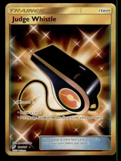 Judge Whistle 194/181 Secret Rare Team Up Pokemon Holo Near Mint - Image 1
