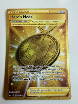 Pokemon TCG - Hero’s Medal 201/185 - Vivid Voltage - Image 1