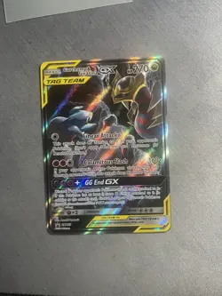 Pokemon TCG Garchomp & Giratina GX SM193 Sun & Moon Promo - Image 1