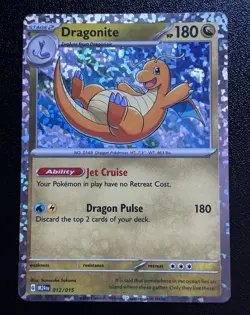 Pokemon Dragonite 012/015 Holo McDonald's 2024 Promo Stage 2 180 HP - Image 1