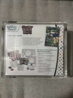 Pokemon TCG: S&V 151 Elite Trainer Box New Sealed No Rips/Tears w/ Acrylic - Image 2