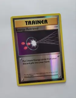 Pokemon Energy Retrieval 77/108 Reverse Holo XY Evolutions Trainer Card 2016 TCG - Image 1