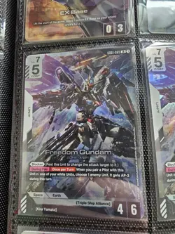 Freedom Gundam - GD01-065 LR - Newtype Rising - Gundam TCG Card Game - Image 1