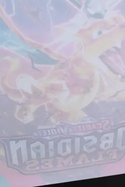 Pokemon TCG - OBSIDIAN FLAMES - flag Cloth Banner 24" x 36" Charizard - Image 4
