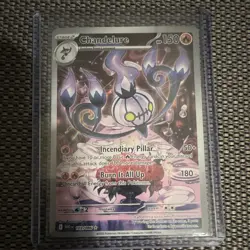 Chandelure Sv: White Flare 103/086 Rare Holo ENG 150 HP 2025 - Image 1
