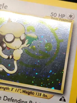 Pokemon TCG Smeargle 11/75 Neo Discovery Holo 2001 Perfect SWIRL placement Vtg - Image 3