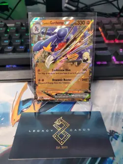 Cynthia's Garchomp ex 111/217 - Mega: Ascended Heroes Double Rare - Poke TCG NM - Image 1