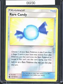 Pokemon TCG Rare Candy 142/168 Reverse Holo Sun & Moon B-0004 - Image 1