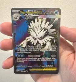 Pokemon TCG Mega Abomasnow EX 157/132 ME01 Mega Evolution Full Art Holo English - Image 1