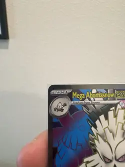 Pokemon TCG Mega Abomasnow EX 157/132 ME01 Mega Evolution Full Art Holo English - Image 2