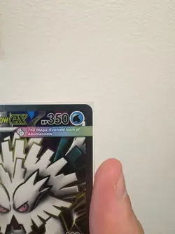 Pokemon TCG Mega Abomasnow EX 157/132 ME01 Mega Evolution Full Art Holo English - Image 3