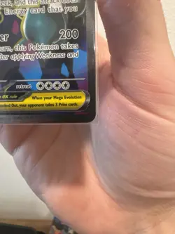 Pokemon TCG Mega Abomasnow EX 157/132 ME01 Mega Evolution Full Art Holo English - Image 4