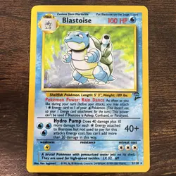 Pokemon Blastoise 2/130 Base Set 2 (LP) - Image 1