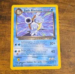 Dark Blastoise 20/82 Team Rocket Rare Regular Eng HP 70 Unlimited - Image 1