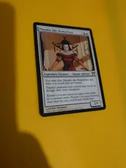 Masako the humorless. Rare Human Advisor Champions of Kamigawa. MTG Card. - Image 3