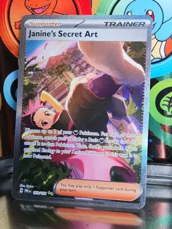 Janine's Secret Art 173/131 Sv: Prismatic Evolutions SIR Full Art Holo EN - Image 3