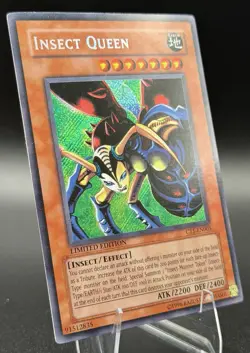Yu-Gi-Oh! TCG Insect Queen CT1-EN005 Limited Edition FOIL - Image 2