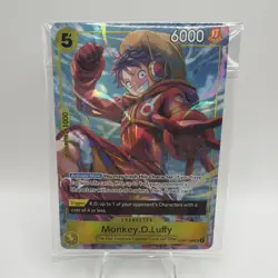 One Piece CCG Monkey.D. Luffy OP07-109 SR SEALED - Image 1
