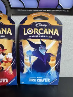 Disney Lorcana First Chapter 3X Sleeved Booster Packs ALL ART SET Sealed - Image 4