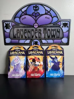 Disney Lorcana First Chapter 3X Sleeved Booster Packs ALL ART SET Sealed - Image 5