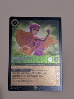 Disney Lorcana Honey Lemon Chemical Genius 11/P2 OP Promo Cold-Foil NM - Image 1