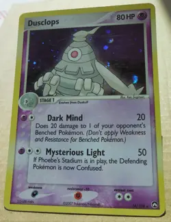 Dusclops 14/108 Rare Holo Power Keepers Set Pokemon Card LP - Image 1