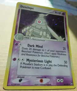 Dusclops 14/108 Rare Holo Power Keepers Set Pokemon Card LP - Image 2