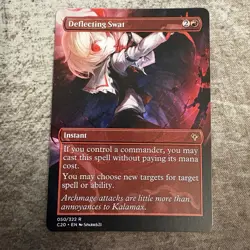 Deflecting Swat - Custom Art MTG Magic The Gathering Playtest Card - Image 1