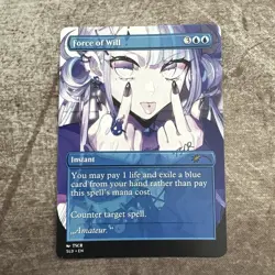 Force of Will - Custom Art MTG Magic The Gathering Playtest Card - Image 1